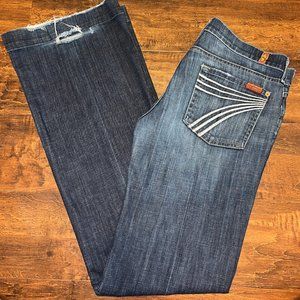 Size 30 7 for all mankind DOJO jeans